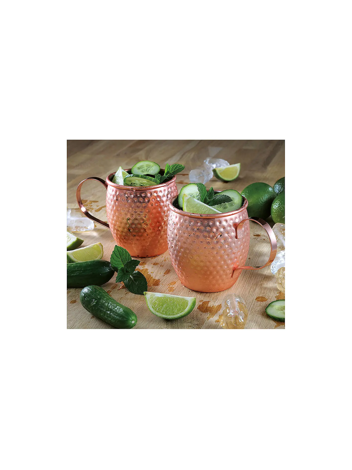 CILIO | Becher MOSCOW MULE Hammerschlag 500ml | 